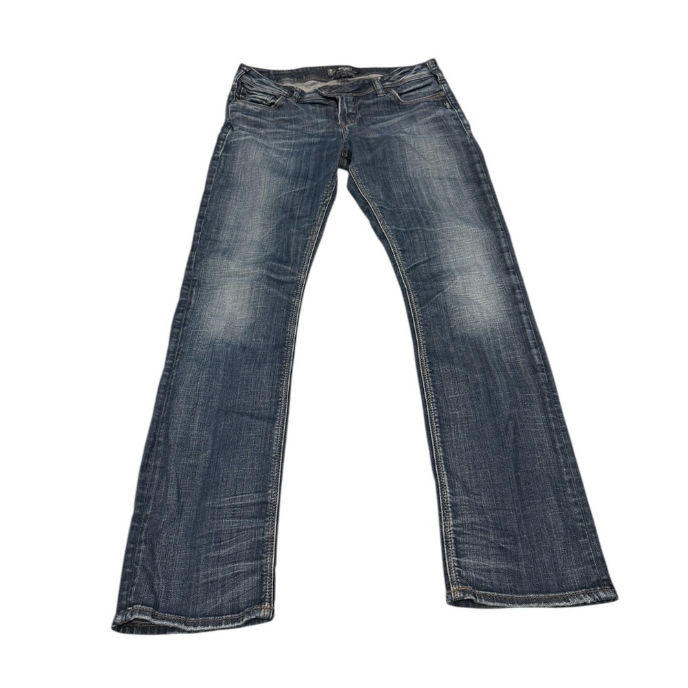 Silver Jeans Tuesday Mid Straight Jean Medium Wash Women’s Size 30x32